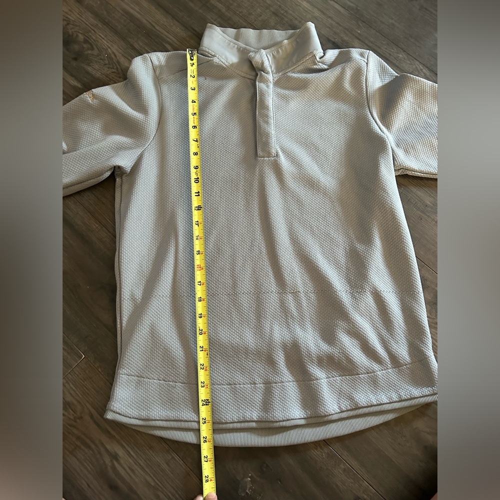 UNDER ARMOUR mens large cold gear button up sweatshirt in like new condition - Picture 6 of 10